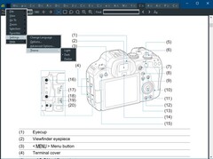 Sumatra PDF Reader 3.5.1 em modo escuro (Fonte: próprio)