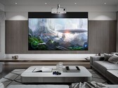 O projetor Optoma GT2160HDR pode lançar imagens em várias proporções, incluindo 32:9 de largura super-ultra. (Fonte da imagem: Optoma)