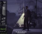 DroidDeck 0.3.0 executando Alan Wake's American Nightmare com a sobreposição de desempenho do Steam visível.