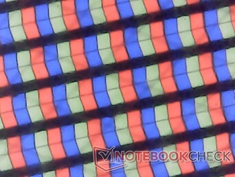 Sobreposição RGB brilhante com granulação mínima