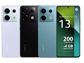 O Redmi Note 13 Pro em suas três cores de lançamento na Europa. (Fonte da imagem: Xiaomi)
