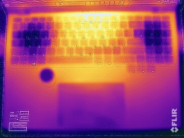 Teste de estresse de temperatura da superfície (parte superior)