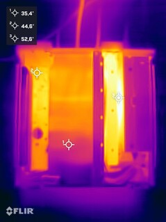 Teste de estresse do Minisforum MS-02 Ultra (sem a tampa da caixa)
