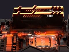 Uma representação promocional do padrão de memória DDR5 EXPO-UUL da AMD