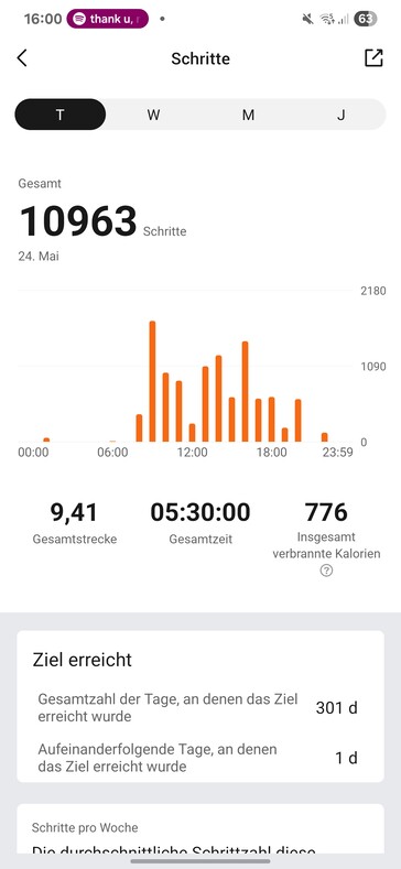 Amazfit Active 2: Atividade