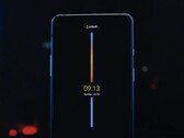 O OnePlus provoca uma interface de exibição sempre ativa com uma fina linha de gradiente que corre pelo meio da tela. (Fonte de imagem: OnePlus)