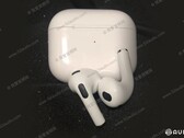 Esta é, aparentemente, a aparência dos AirPods 3. (Fonte da imagem: 52Audio)