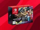 Pacote do Nintendo Switch com Mario Kart 8 Deluxe em destaque