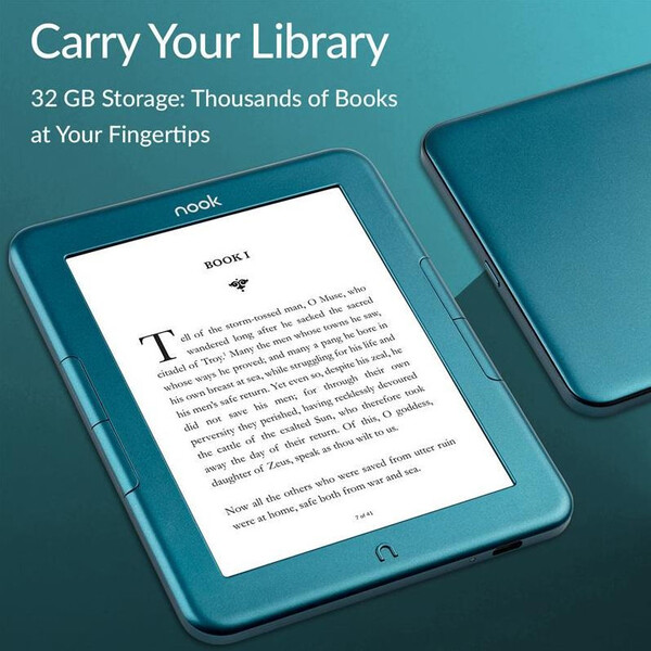 A nova cor é a terceira desde que o GlowLight 4 foi lançado pela primeira vez em 2021. (Fonte da imagem: Barnes & Noble)
