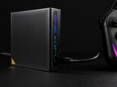 No Cyberpunk 2077, o USB4 v2 tinha cerca de 25% de vantagem sobre seu antecessor. Na foto: a eGPU OneXGPU Lite. (Fonte da imagem: ETA Prime)