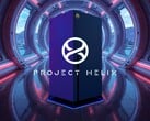 O banner do Projeto Helix é exibido