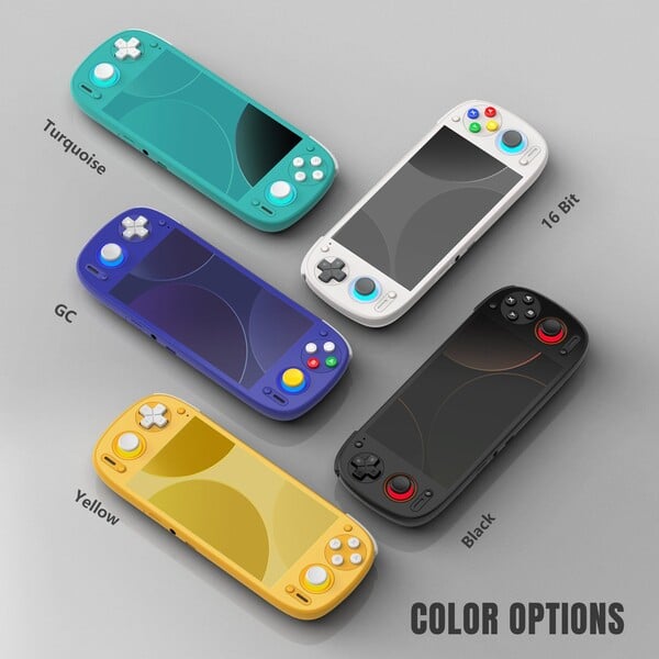 Duas das cores do Retroid Pocket G2 foram emprestadas do Nintendo Switch Lite. (Fonte da imagem: Retroid)