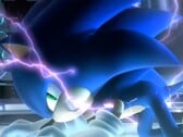 Uma captura de tela da cena introdutória de Sonic Unleashed