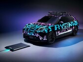 O SUV elétrico Porsche Cayenne com carregamento sem fio (Fonte da imagem: Porsche)