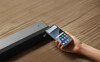O Xiaomi Soundbar Pro 2.1 ch tem um recurso NFC e uma tela oculta. (Fonte da imagem: Xiaomi)