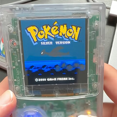 O Pico-Pal foi criado para emular jogos de 8 bits, como o Pokémon Silver. (Fonte da imagem: Peter Khouly)