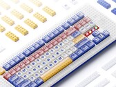 Este teclado TKL é compatível com as peças Lego reais. (Fonte da imagem: MelGeek)