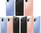 Xiaomi Mi 11 Lite press renders, Xiaomi bate a Samsung na Europa Q2 2021 (Fonte: Xiaomi)