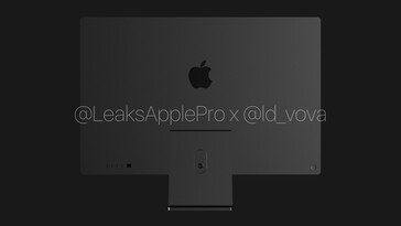 2021 iMac Pro. (Fonte de renderização feita pelo ventilador: @ld_vova)