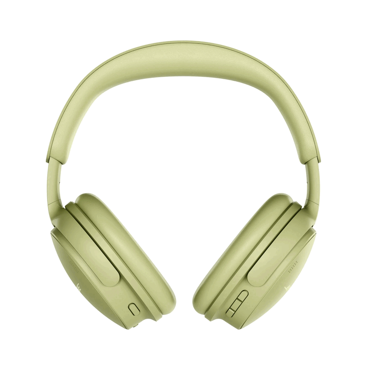 Fones de ouvido Bose QuietComfort (2ª geração) na cor verde eucalipto.