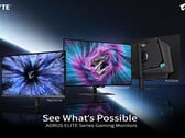 A Gigabyte apresentou os monitores para jogos da série Aorus Elite na Computex 2026