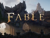 Banner do primeiro jogo do Xbox, Fable, mostrado