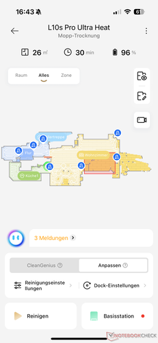 Obstáculos no mapa