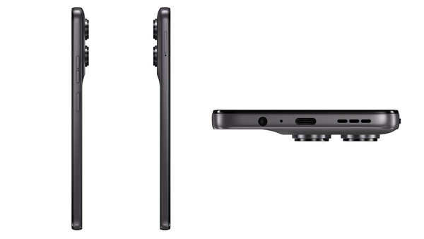 O Motorola G47 tem um conector de áudio.