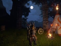 Uma imagem que mostra um personagem em Outward Definitive Edition, agora com 95% de desconto no Steam.