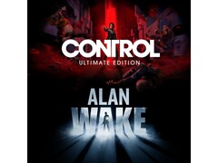 Uma colagem promocional com a arte da capa de Alan Wake e Control Ultimate Edition. (Fonte da imagem: Remedy Entertainment)