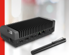 O ThinkEdge SE30 mini PC da Lenovo é ideal para quiosques e caixas eletrônicos para o monitoramento de dispositivos médicos ou de varejo inteligentes na área da saúde. (Fonte de imagem: Lenovo)