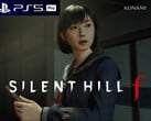 Banner de Silent Hill f com o logotipo aprimorado do PS5 Pro (Fonte da imagem: Konami, Sony PlayStation com edições)