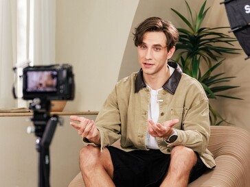 O microfone SmallRig S70 possui controles baseados em aplicativos (Fonte da imagem: SmallRig)