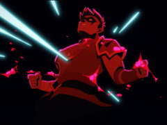 O Sworn tem um combate muito parecido com o de Hades - a principal diferença é que ele oferece suporte a vários jogadores. Na foto, uma captura de tela do trailer do jogo. (Fonte da imagem: PlayStation/YouTube)