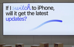 Apple acha que são necessários apenas cerca de 4:30 minutos para persuadir os usuários Android a mudar para um iPhone. (Fonte de imagem: Apple)