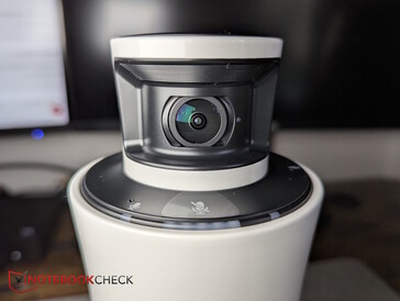 Uma das duas câmeras no topo da 