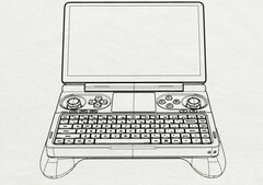 O Win Mini será o primeiro dispositivo portátil de jogos Zen 4 e RDNA 3 baseado no GPD. (Fonte de imagem: The Phawx)