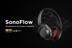 Os novos fones de ouvido SonoFlow. (Fonte: 1MORE)