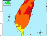 A costa leste de Taiwan foi atingida por um terremoto de magnitude 7,4 que deixou as fábricas de chips da TSMC off-line. (Fonte: Taiwan Central Weather Administration cwa.gov.tw)