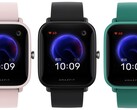 O Huami Amazfit Pop vem em rosa, preto e turquesa. (Fonte da imagem: Huami - editado)