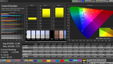 Precisão de cores CalMAN