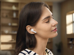 O FreeBuds SE 4 ANC custa £59 no Reino Unido. Na foto: uma imagem promocional dos fones de ouvido. (Fonte da imagem: Huawei)