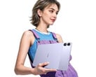 O Xpad 30 Pro está disponível em três opções de cores. Na foto: uma imagem promocional da opção de cor roxa.