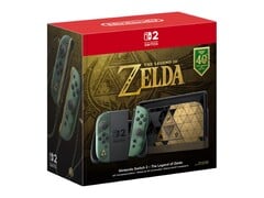 A primeira edição especial do Switch 2 tem como tema o 40º aniversário de Legend of Zelda.