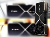 A Nvidia GeForce RTX 3080 Ti faz a ponte entre o RTX 3080 e o RTX 3090. (Fonte da imagem: Nvidia - editado)