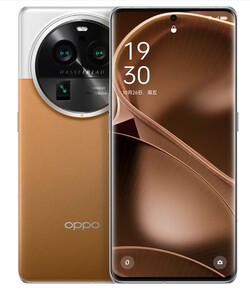 Oppo Find X6 Pro em Desert Silver Moon