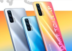 O Realme V15 5G. (Fonte: Realme)