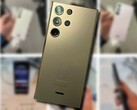 O Samsung Galaxy S23 Ultra parece particularmente premium em um atraente Botanic Green colorway. (Fonte da imagem: Reddit &amp; @DylanXitton - editado)