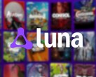 Logotipo da Amazon Luna. 