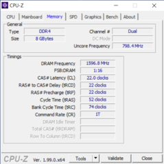 Memória CPU-Z